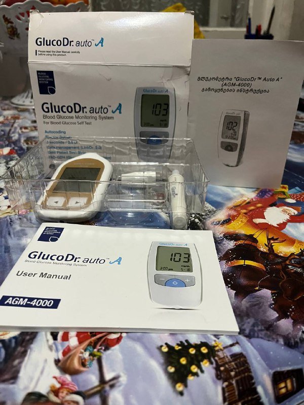 Глюкометр GlucoDr. auto A модель AGM-4000 2