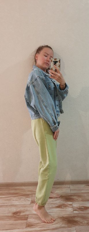 Кофта Zara, Джинсовка укороченная 3