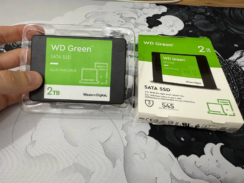Жёсткий диск SSD WD Green SATA 2TB