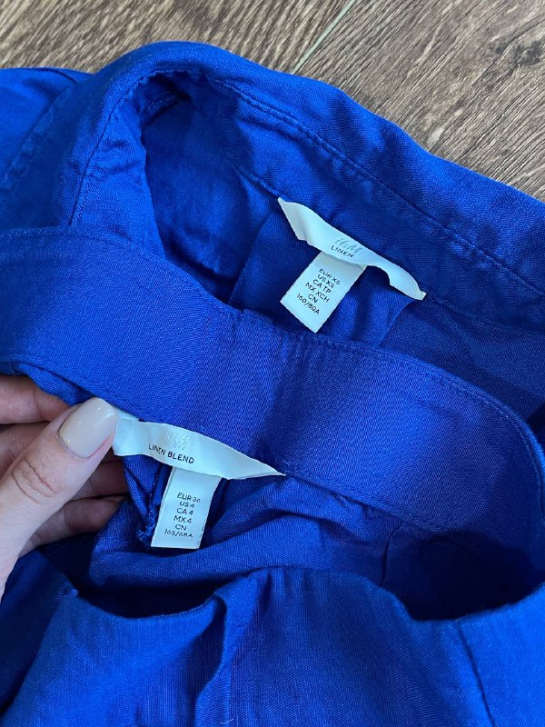 Льняной костюм H&M 2