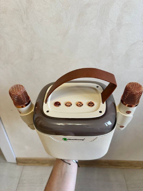 Караоке-станция NewRixing NR-8805 с 2 микрофонами 2