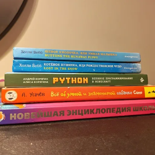 Детские книжки, Python Программирование Minecraft, энциклопедия школьника