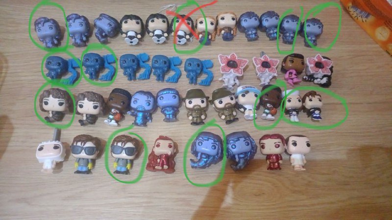 Фигурки из Киндеров осд