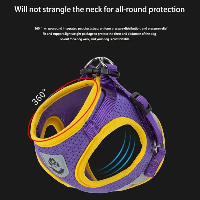 Комплект шлейки и поводка размер S и XS 3