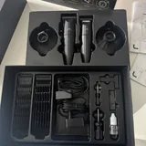 Профессиональный комплект машинка для стрижки и триммер JRL ONYX 4