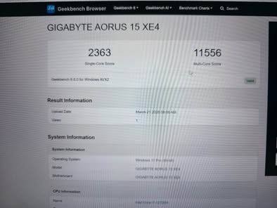 Игровой ноутбук Aorus 4