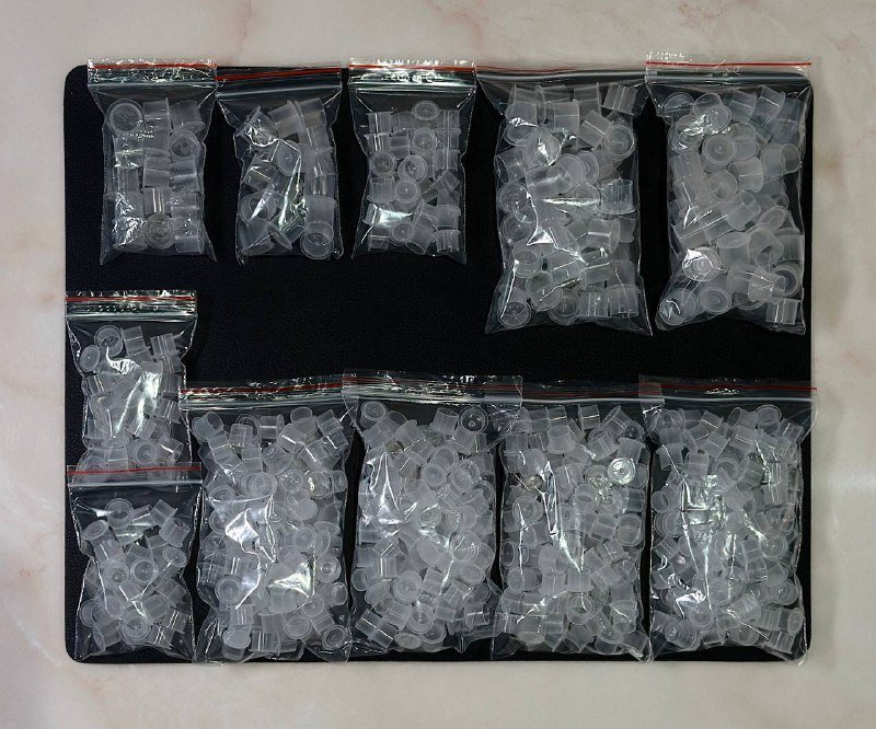 Кепсы колпачки для тату/перманента красок разных размеров 2