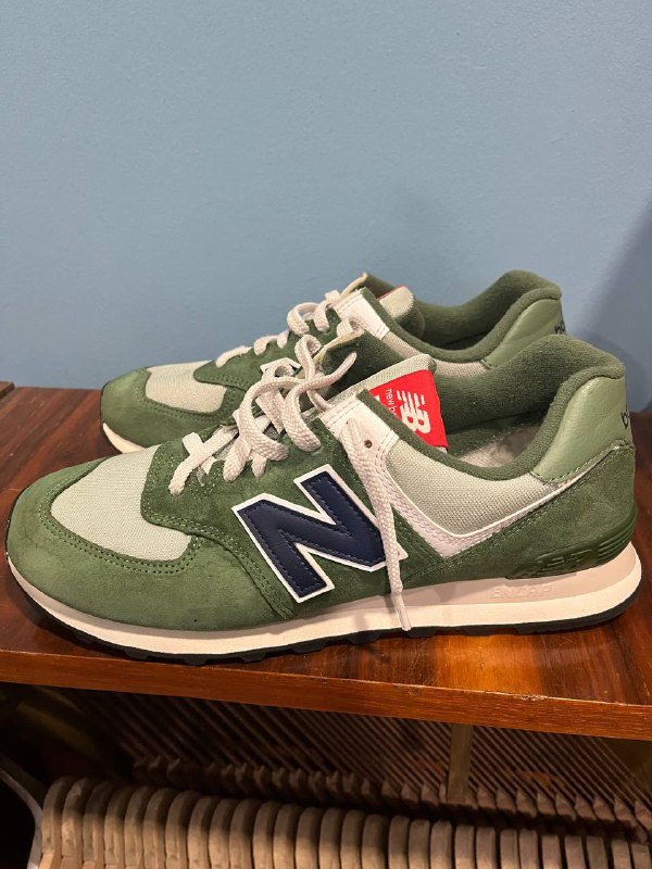 Кроссовки New Balance зелёные мужские 6