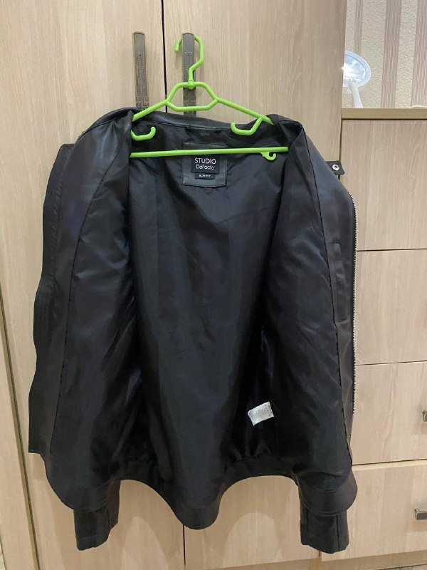 Мужская кожаная куртка 3