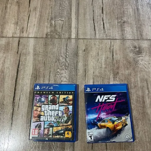 Игры PS4, GTA 5, NFS Heat