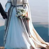 Свадебное национальное грузинское платье 1