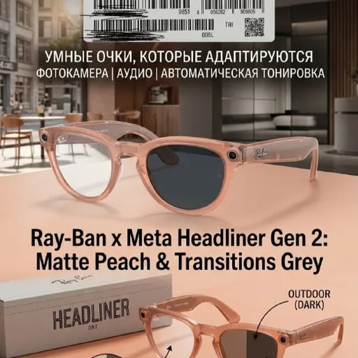 Умные очки Ray-Ban Meta Headliner Gen 2