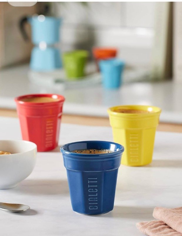 набор Bialetti для эспрессо, стаканчики