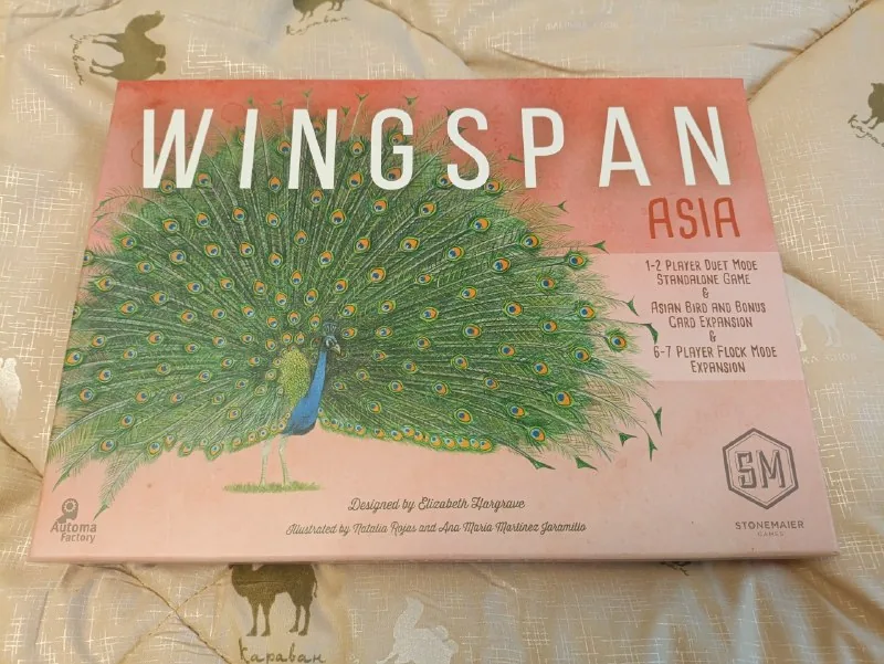Настольная игра Wingspan Asia 1