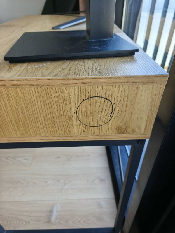 Стол из Jysk 48x95 3