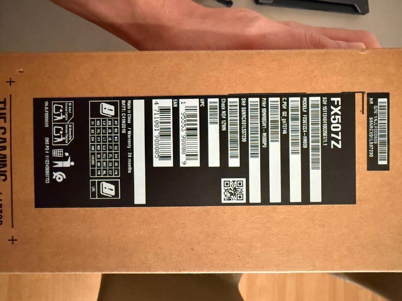 Игровой ноутбук ASUS TUF F15 FX507ZC4 4