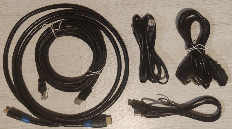 Набор Amperka Матрёшка, патчкорды, мини принтер Phomemo, мотор Aqara 2