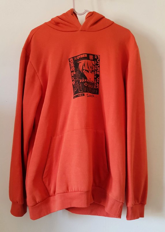 худи серая koton M, худи оранжевая koton L, худи жёлтая H&M M 5