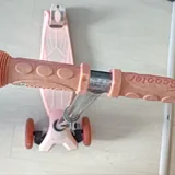 Детский самокат розовый 2