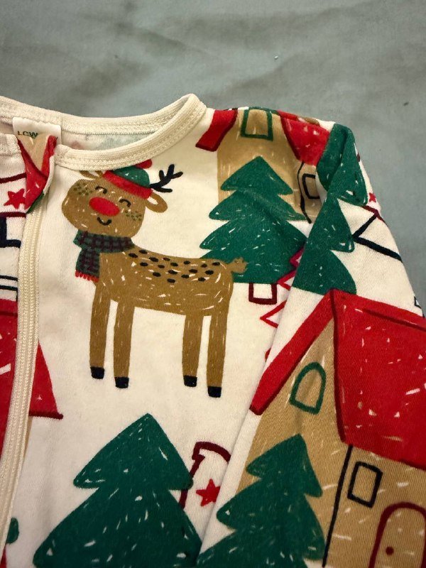 Детский новогодний комбинезон для сна или фотосессии