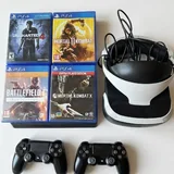 PS4 Slim 500GB, VR шлем, игры 2