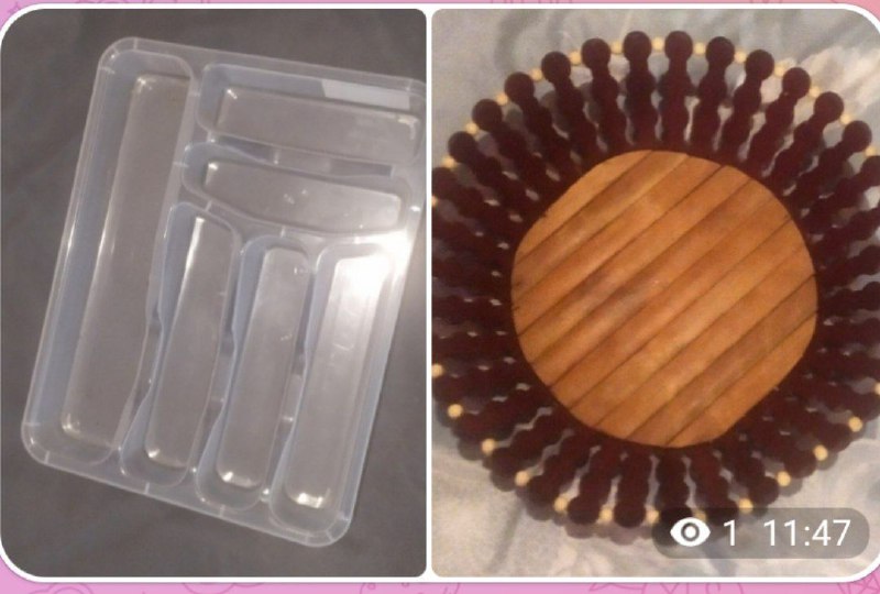 чашки, тарелки, кастрюли, терка, половник, графины, бутылки, корзинки, полка для кухни 7