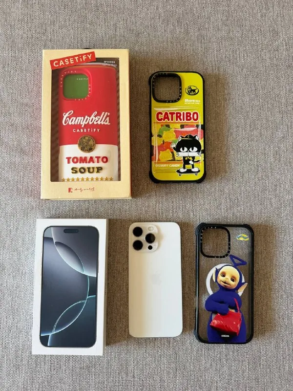 iPhone 16 Pro Max 256 GB, оригинальные чехлы CASETiFY 1