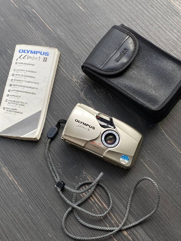 Olympus MJU II camera