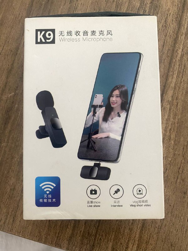 Петличка микрофон K9 Wireless Microphone