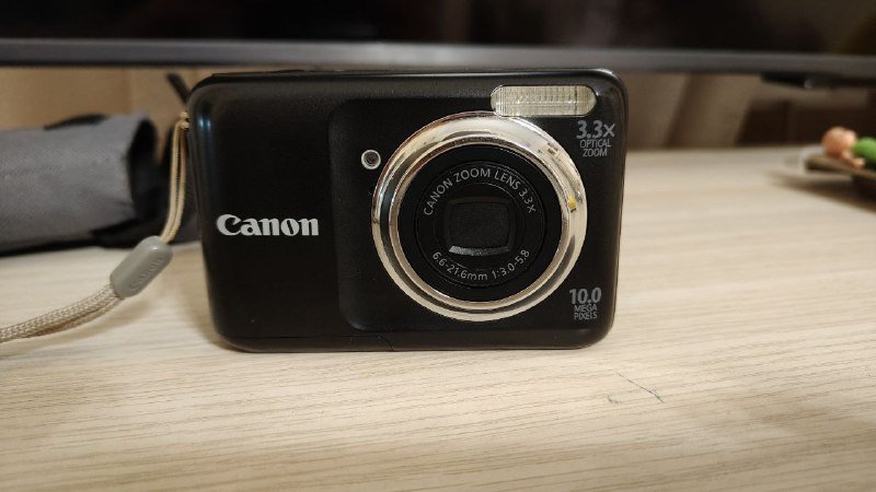 Фотокамера Canon PowerShot A800, чехол, флешка 2 Гб