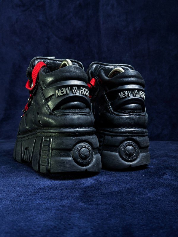 Archive New Rock Metallic Platform Boots 4