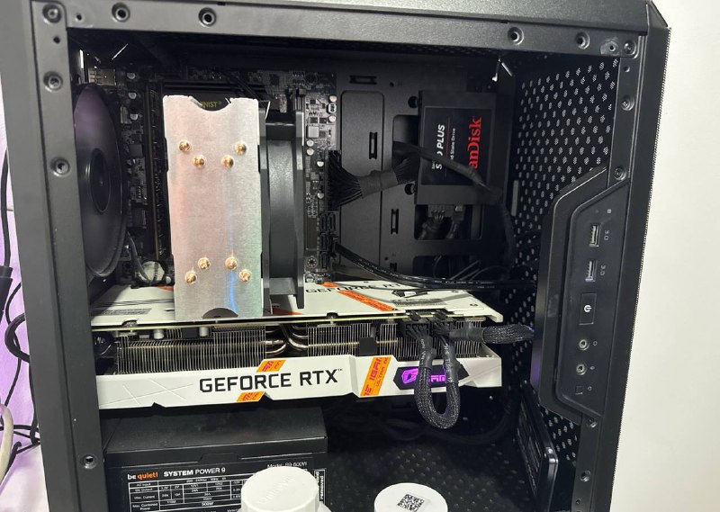 Игровой ПК Xeon, RTX 3070ti, 64Гб ОЗУ, SSD 480Гб 3