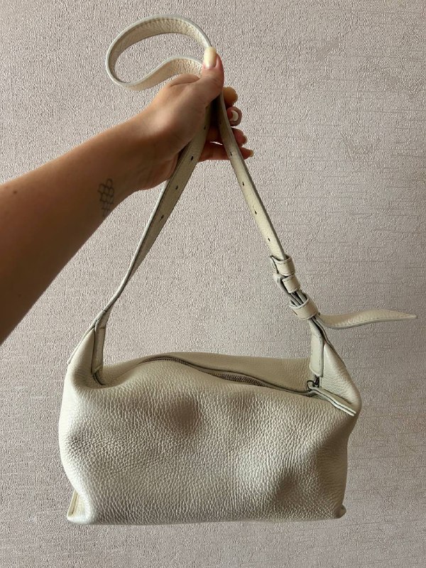 Сумка из кожи бренда CNS, BOBBI MINI VANILLA
