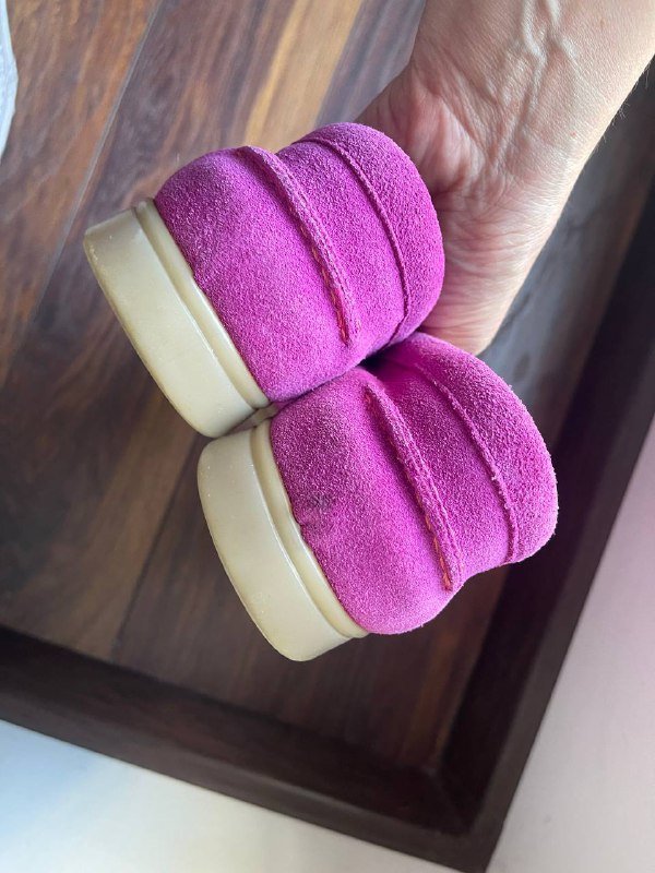 Лоферы из натурального замша, размер 39 4