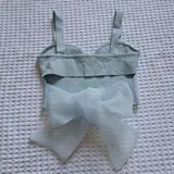 Топ Dilvin Knit с шифоновыми завязками 1