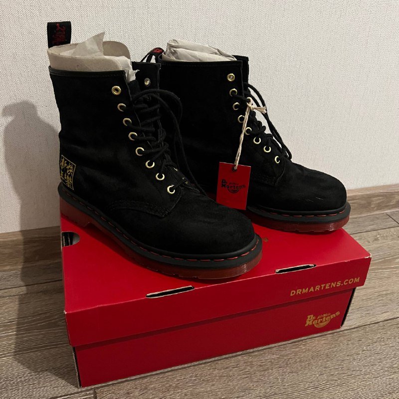 Dr. Martens 1460 Chinese New Year, туфли Corso на каблуке