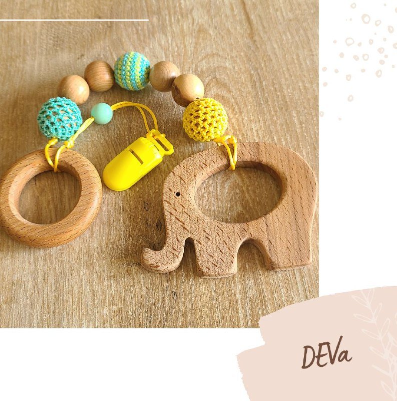 Слингобусы и грызунки ручной работы для малышей 5