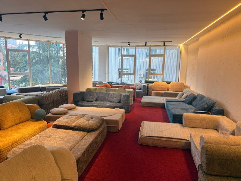 Бескаркасные ортопедические диваны с премиум-тканью 5