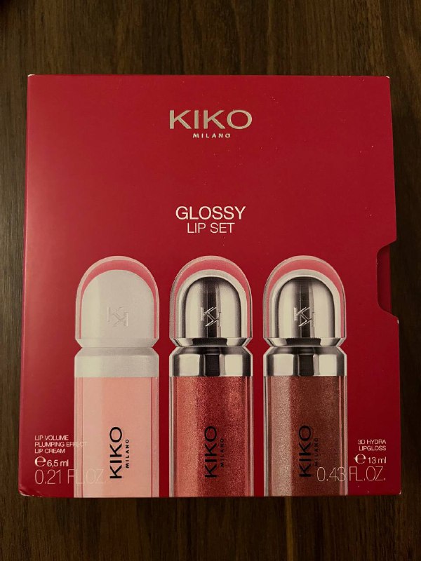 Набор помад KIKO Milano Glossy Lip Set 03