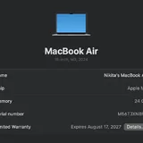 MacBook Air 15” M3 24GB 512GB Space Gray 6