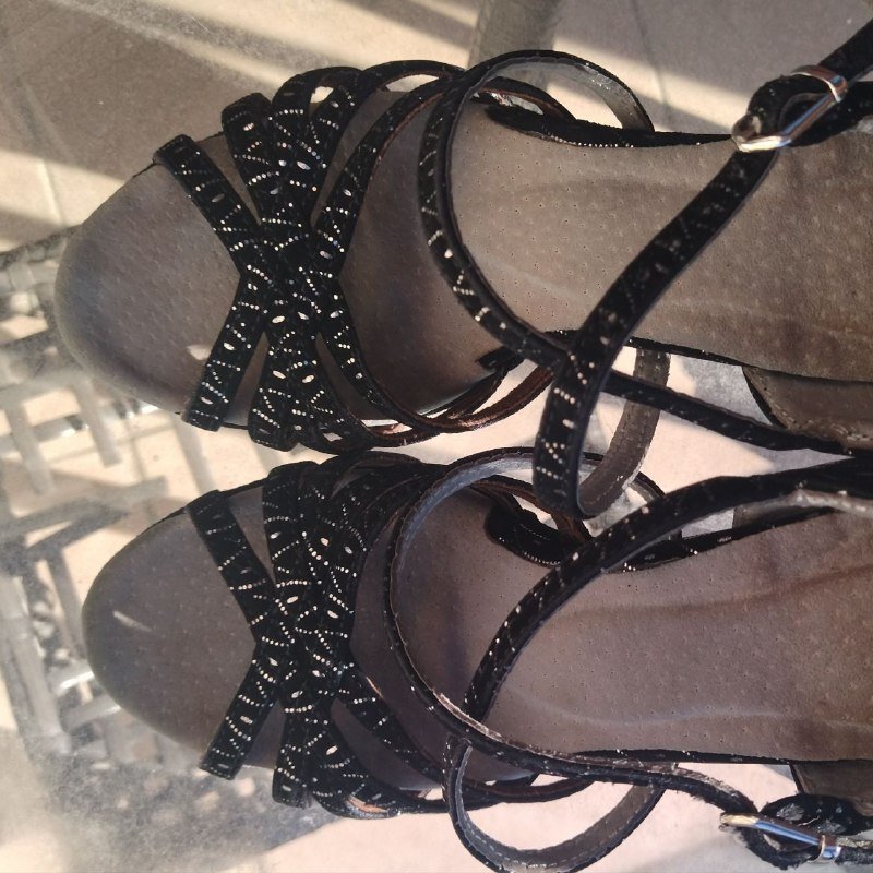 Танцевальные туфли натуральная кожа 37 размер 4