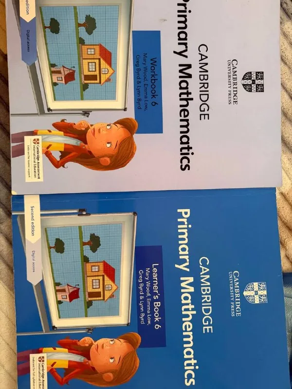 Cambridge Primary Mathematics учебник и тетрадь