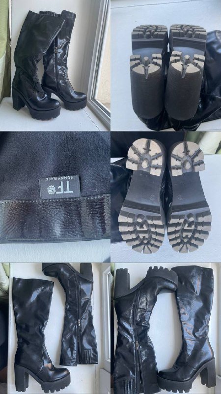 кроссовки Fila Disruptor, ботильоны, туфли шпильки, сапоги TF, зонт складной 7