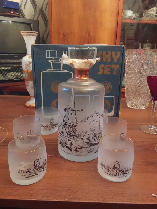 Вазы, наборы для виски, бокалов, чайный набор, мерные стаканы 2