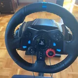 Logitech G29 steering wheel, shifter, pedals, Playseat racing cockpit 2