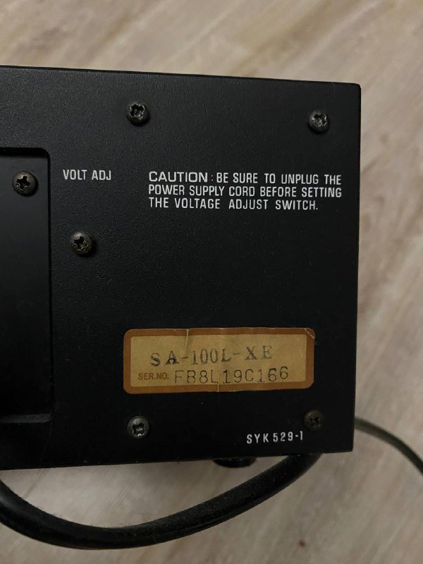 Technics SA-100L винтажный стерео-ресивер 5