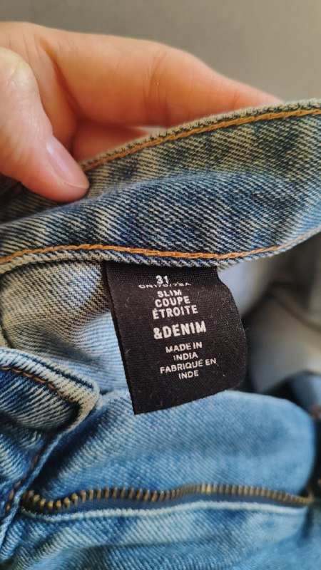 Мужские джинсы H&M Slim Denim размер 31 5