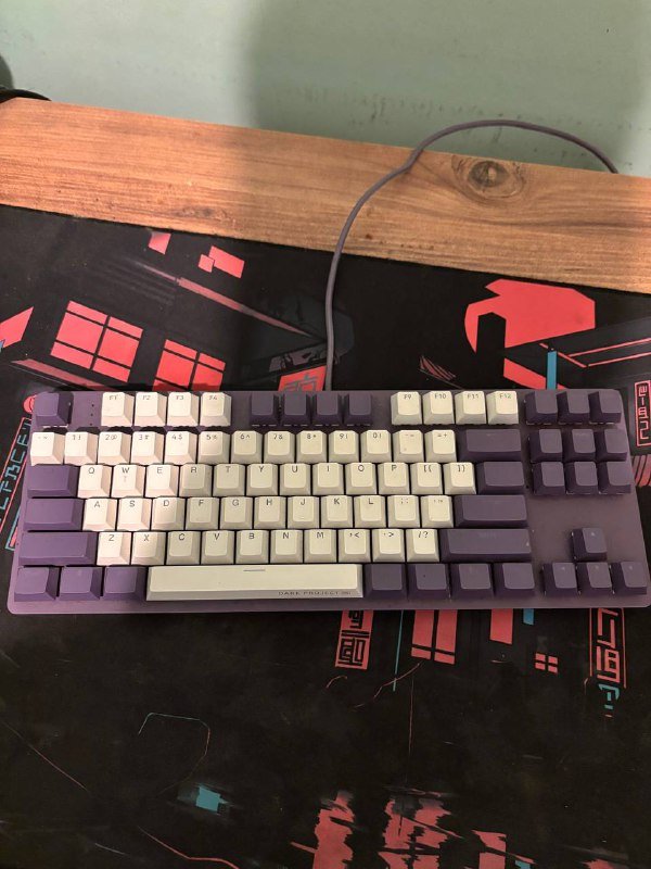 Клавиатура Dark Project One KD87A VIOLET/WHITE 2