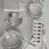 Зарядное устройство, USB-хаб, кабели Type-C 3