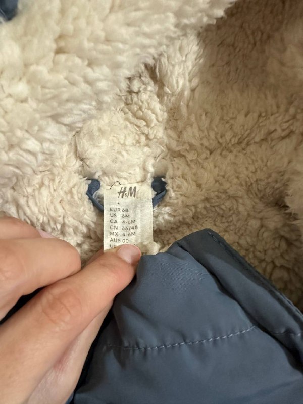 Зимний комбинезон H&M, Куртка ZARA для детей 3-6 месяцев 3
